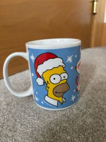 Vintage Homer Simpson Festive Mug
