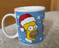 Vintage Homer Simpson Festive Mug