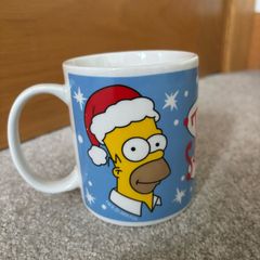 Vintage Homer Simpson Festive Mug
