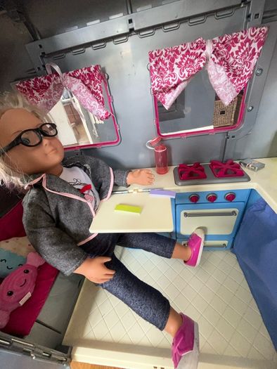 Our generation caravan with doll and accessories