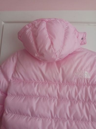 fake pink North face jacket