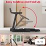 Folding Treadmill Q8, Speed 1-12KM/H, 5% Manual Incline Image 3