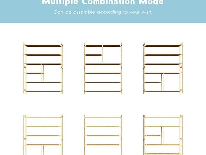 Shoe Rack, Bamboo Shoe Racks Storage, 6 Tier Shoes Shelf Organizer (FREE POSTAGE)