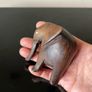 Hand carved wooden elephant Image 5