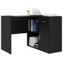 Corner Desk Black oak 102 x 50 x 75 cm Image 3