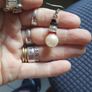 snowman pearl earrings Image 2