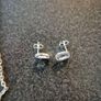 Silver Necklace and Earings Image 7