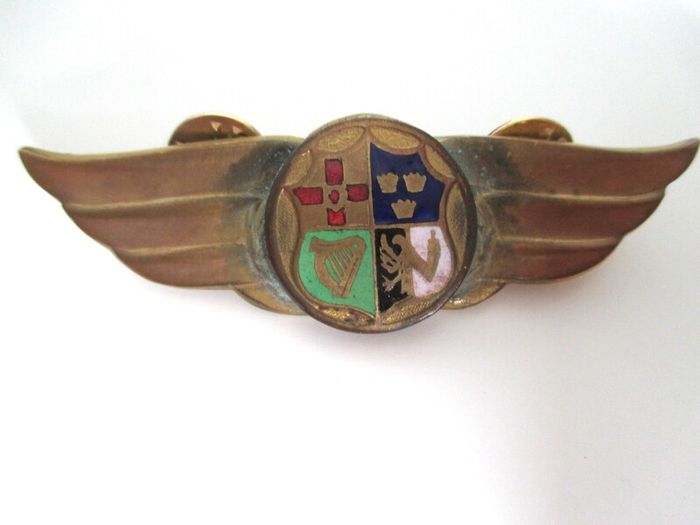 Rare Irish Flight-type Badge