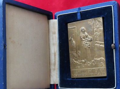 Bronze Austria Medal Small animal Farming - 69 grams