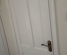 white door