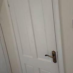 white door