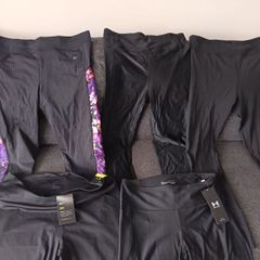 Bundle of 5 New Branded Sports Leggings Nike, Under Armour, Sweaty Betty and more