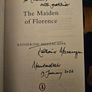 The Maiden Of Florence. By Katherine Mezzacappa. First Edition Signed Paperback In Very Good Condition.  See Photos For Same. Image 2