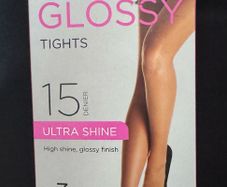 Boots Glossy Tights 3 Pair Pack Size Medium
