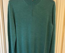 Merino Wool 1/4 Zip Size S