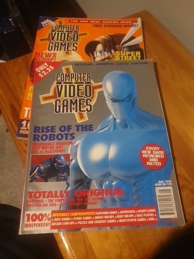 Retro Mag. Computer And Video Games.