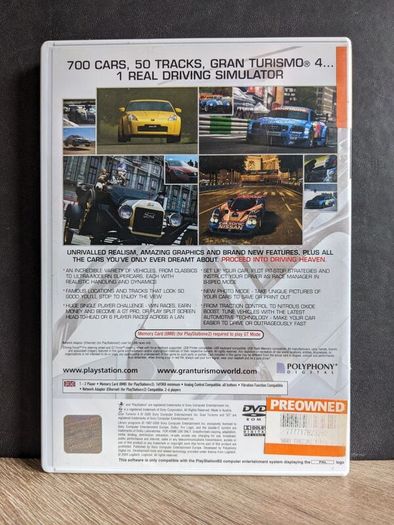 Gran Turismo 4 PS2 complete in box
