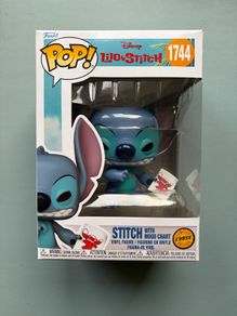 Funko Pop - Stitch with Mood Chart Chase 1744 - Lilo and Stitch Disney Vinyl Action Figure