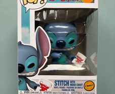 Funko Pop - Stitch with Mood Chart Chase 1744 - Lilo and Stitch Disney Vinyl Action Figure