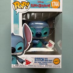 Funko Pop - Stitch with Mood Chart Chase 1744 - Lilo and Stitch Disney Vinyl Action Figure