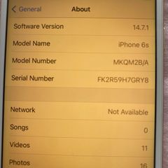 iphone 6S gold color