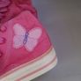 SALE!  BIRTHDAY Girls' Faux Suede High Top Pink Trainers Image 3