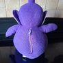 Teletubbies Tinky Winky Vintage 1996 Golden Bear Plush Eyes Open and Shut Image 2