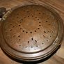 Antique Brass Bed Warmer L-33" diameter 12" Image 5