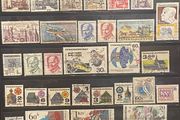 Czechoslovakian stamp lot
