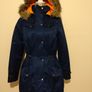 Navy Blue Parka Jacket Image 6