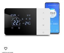 Smart WiFi programmable heating thermostat