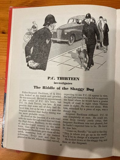 Vintage annual:'Dial 999 P.C.Thirteen Investigates'