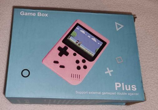 Game Box Console with Nintendo Games Black Edition