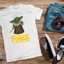 May the force be with you star wars baby yoda the mandalorian T-shirt tee top shirt Image 5