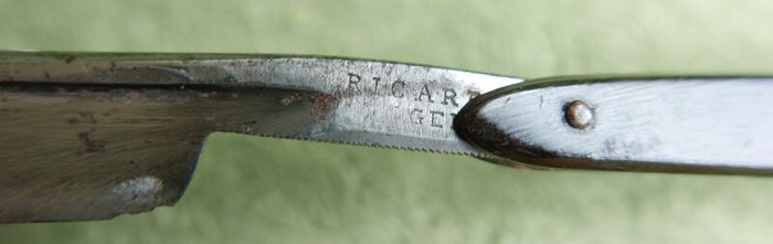 Vintage/Antique  Richard Gent, Straight Razor. Gent
