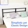 King Size Bed Frame with Storage, 5ft Kingsize Bed Frame with Headboard and Footboard Image 6