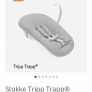 Stokke Tripp Trapp Newborn Set with toy hanger (Grey) Image 3