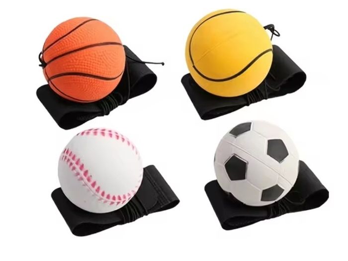 Sponge balls with band