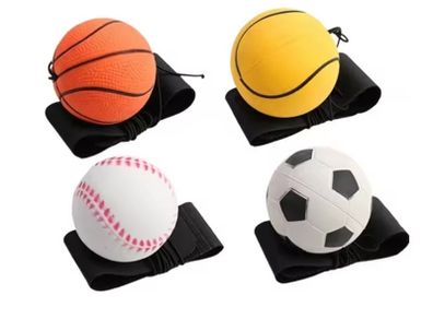 Sponge balls with band