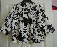 Black & White Short Jacket