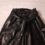 new girls black pvc bottoms Image 3