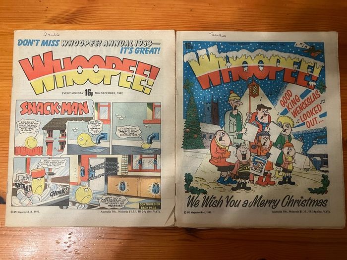 Comics: 'Whoopee !' 1982 (12 magazines)