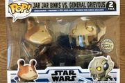 Funko Star Wars: Jar Jar Binks vs General Grievous (2 Pack)