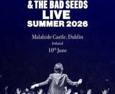 Nick Cave and the Bad Seeds FRONT ticket