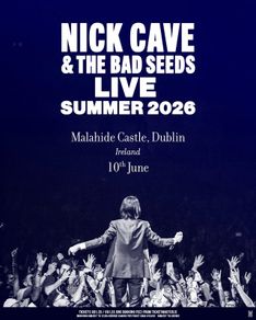 Nick Cave and the Bad Seeds FRONT ticket