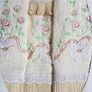 BNIB Portuguese Decorative Towel Set Flower Frill Image 2