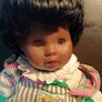 Rare 1986 21" Max Zapf Black Doll Image 3