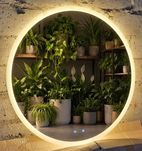 LED Bathroom Mirror Defogger Bright Light