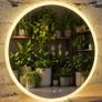 LED Bathroom Mirror Round 100cm Antifog Dual LED Image 4