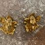 Nina Ricci gold filled clip on earrings Image 2
